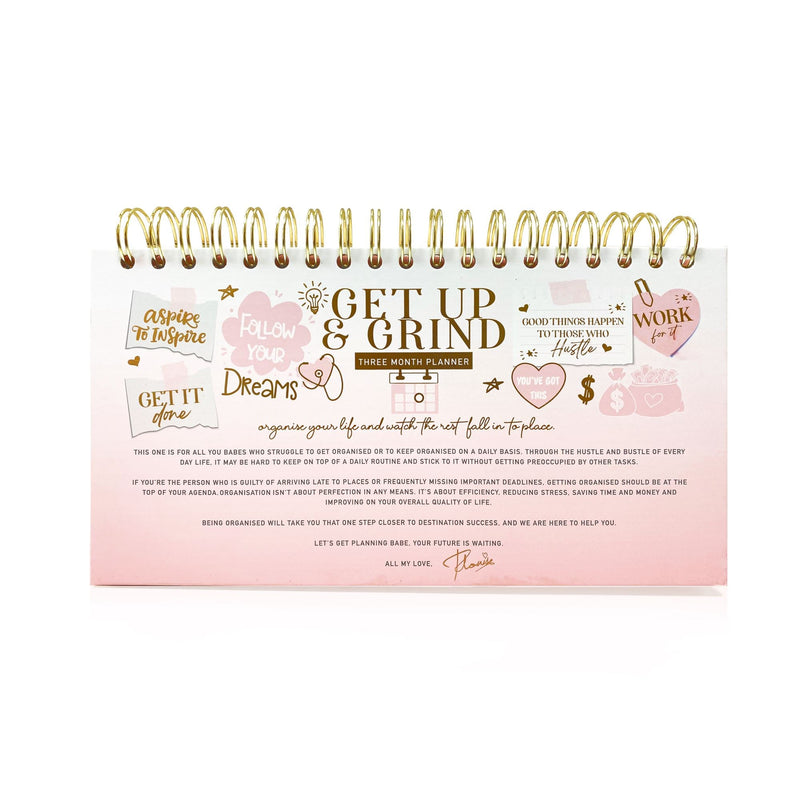 P.Louise Get Up and Grind Three Month Planner